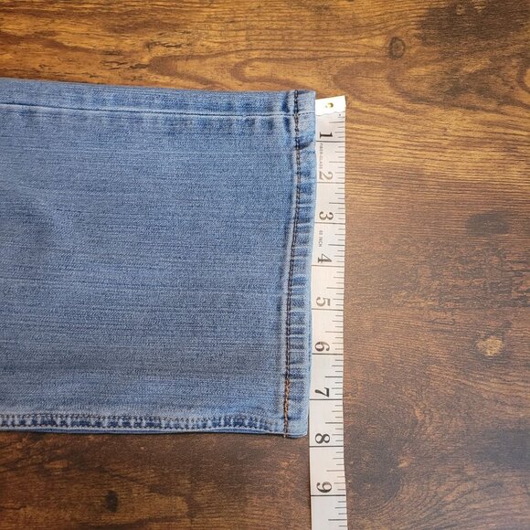 Seven7 Jeans Mens 34x32 Measures 34x30 Slim Straight Leg Medium Light Wash Denim - Picture 9 of 9